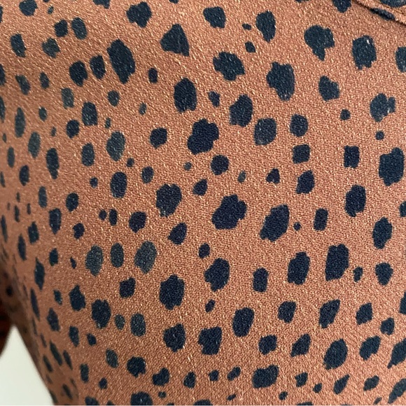 Emerson Fry Ava Blouse Vintage Cheetah Print - Medium - Picture 4 of 7